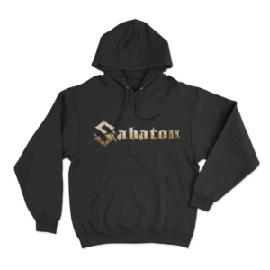 Sabaton Logo Unisex Hoodie Black