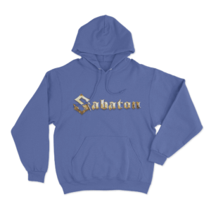 Sabaton Logo Unisex Hoodie Blue
